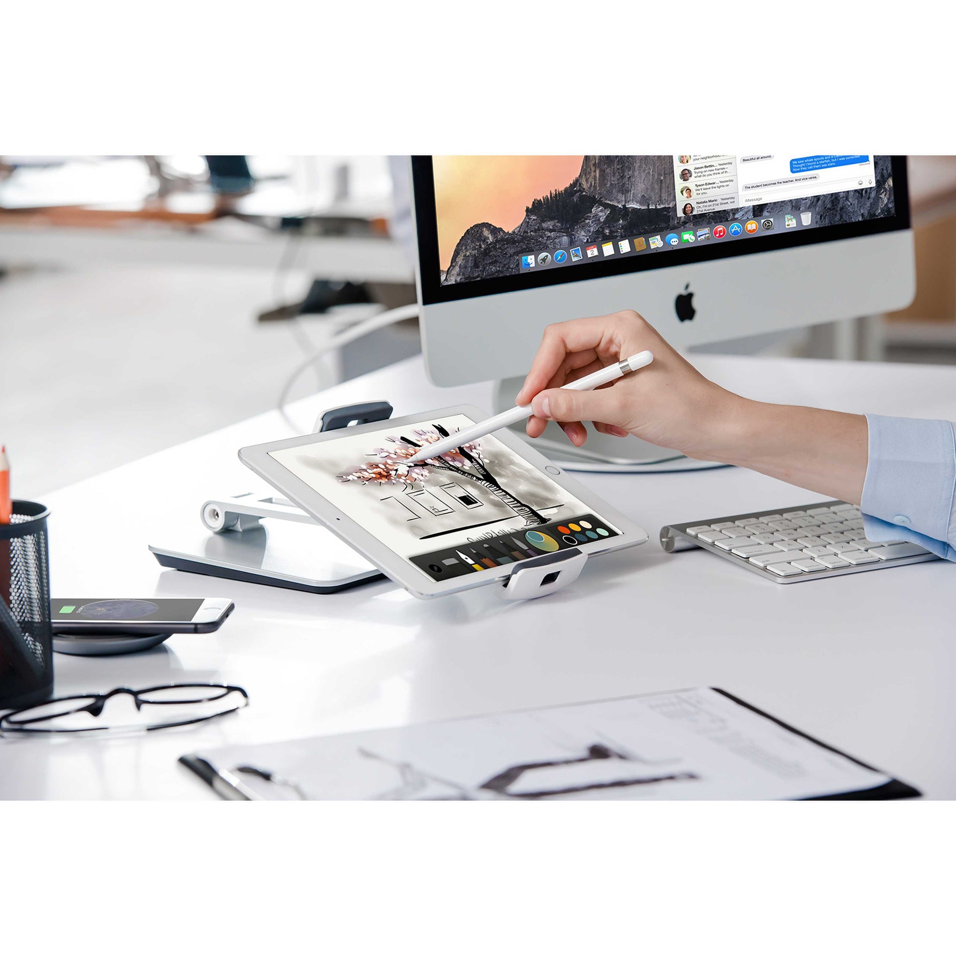 accesorios de escritorio, productos de oficina, material de oficina de calidad, organización de escritorio, iluminación para escritorio, soportes de ordenador, organización de cables, cajones bajo mesa, etipik