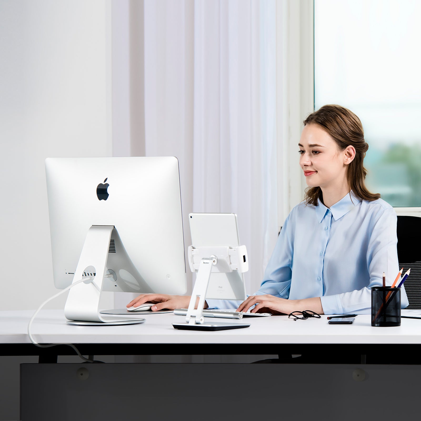 accesorios de escritorio, productos de oficina, material de oficina de calidad, organización de escritorio, iluminación para escritorio, soportes de ordenador, organización de cables, cajones bajo mesa, etipik