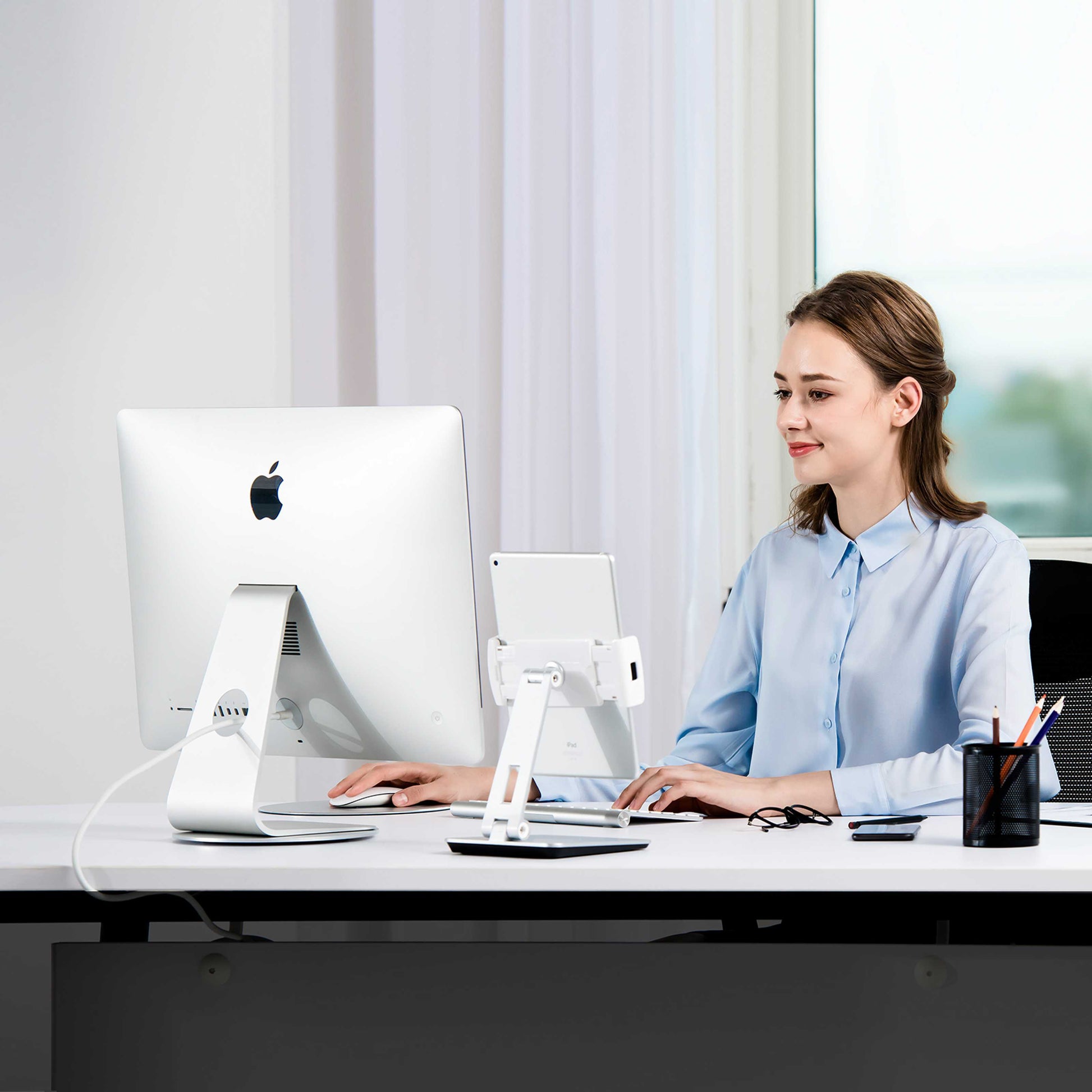 accesorios de escritorio, productos de oficina, material de oficina de calidad, organización de escritorio, iluminación para escritorio, soportes de ordenador, organización de cables, cajones bajo mesa, etipik