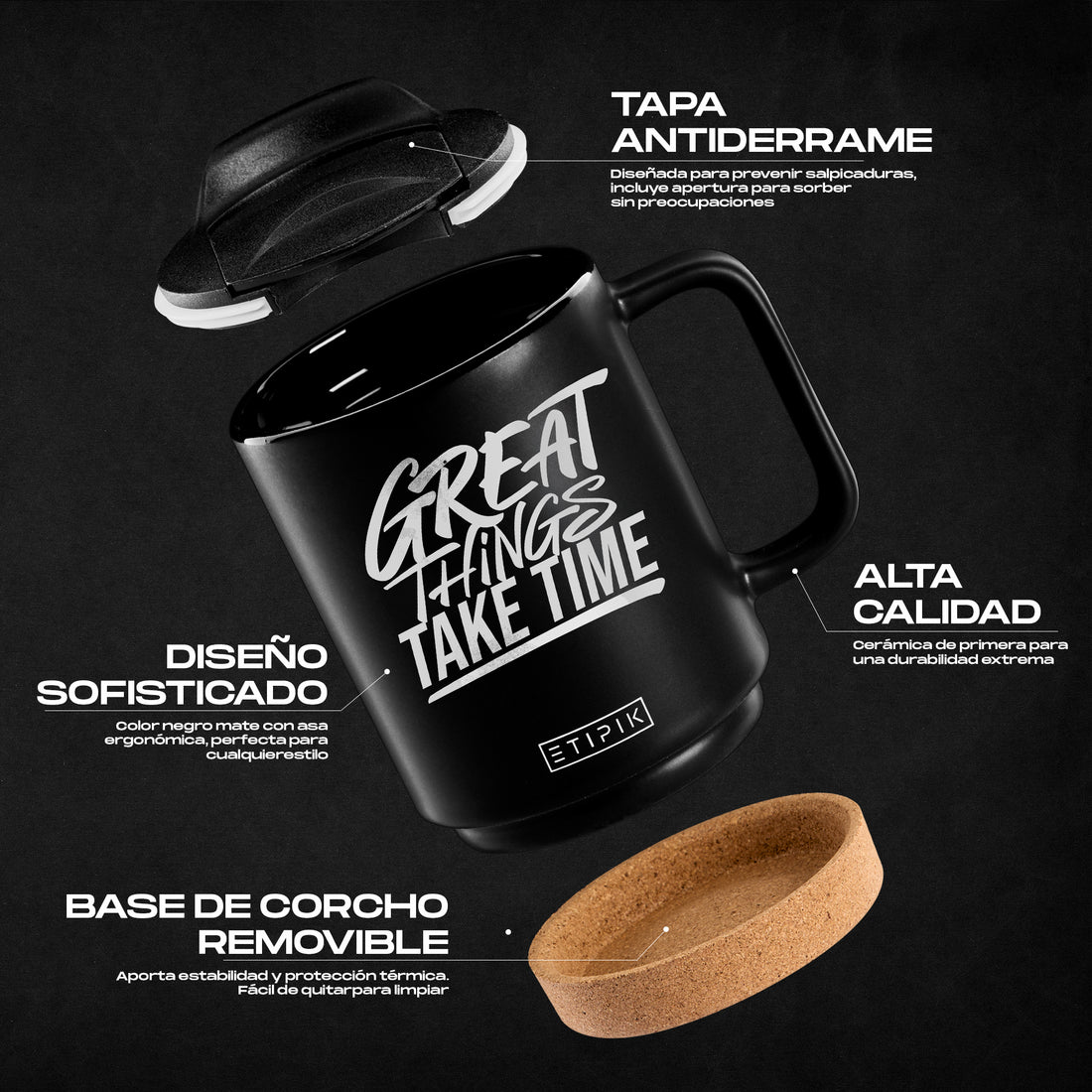 accesorios de escritorio, productos de oficina, material de oficina de calidad, organización de escritorio, iluminación para escritorio, soportes de ordenador, organización de cables, cajones bajo mesa, etipik